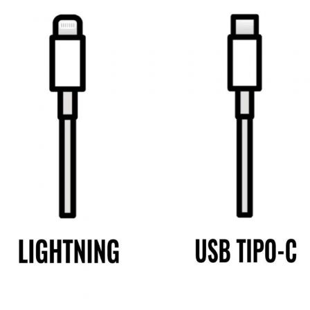 Apple Cable USB-C a Lightning 1m Blanco MUQ93ZM/A Apple Cable USB-C a Lightning 1m Blanco MUQ93ZM/A